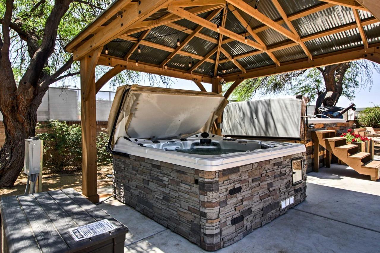 Pet-Friendly Tucson Casita Shared Hot Tub And Porch Villa Екстериор снимка