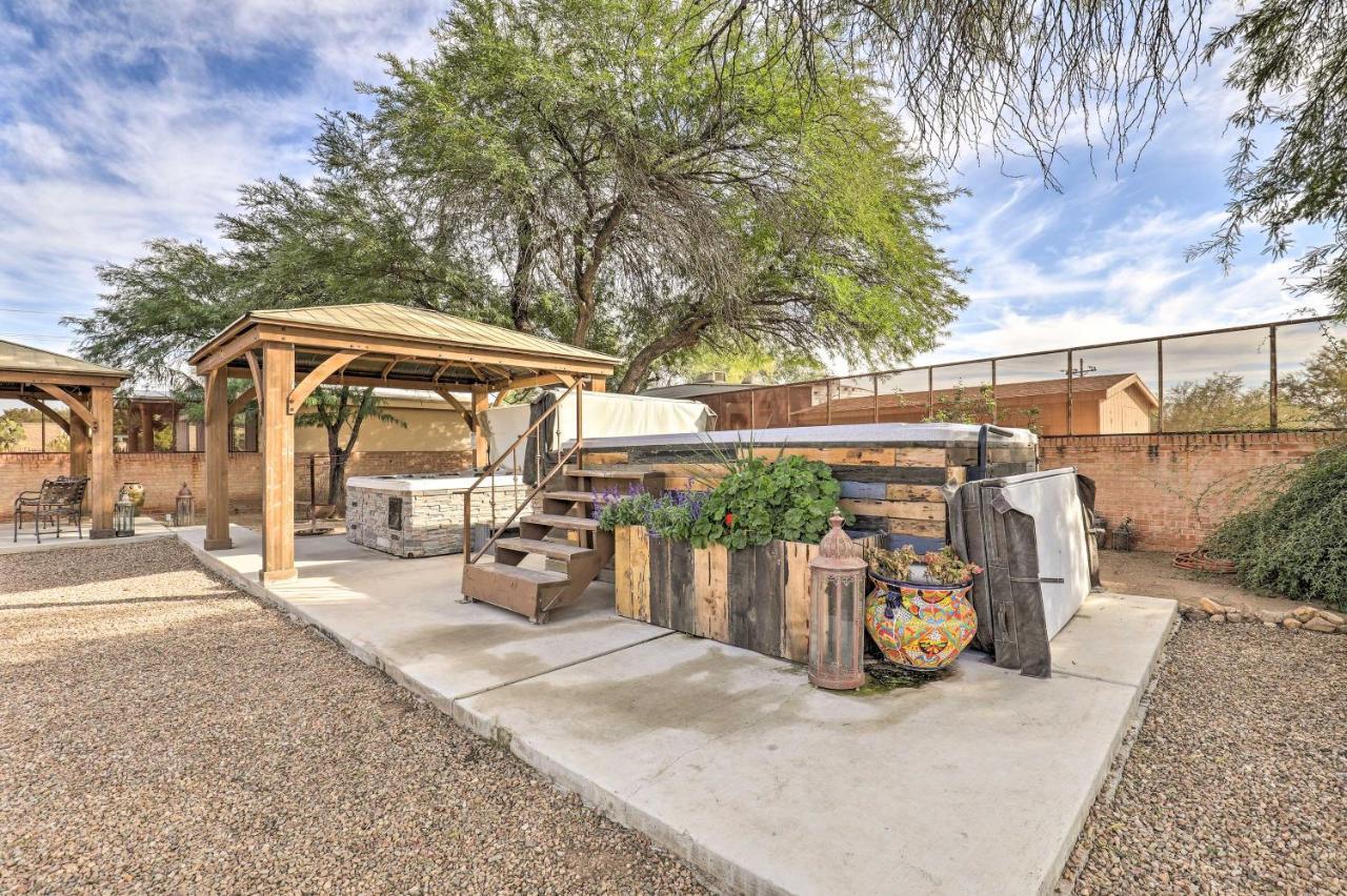 Pet-Friendly Tucson Casita Shared Hot Tub And Porch Villa Екстериор снимка