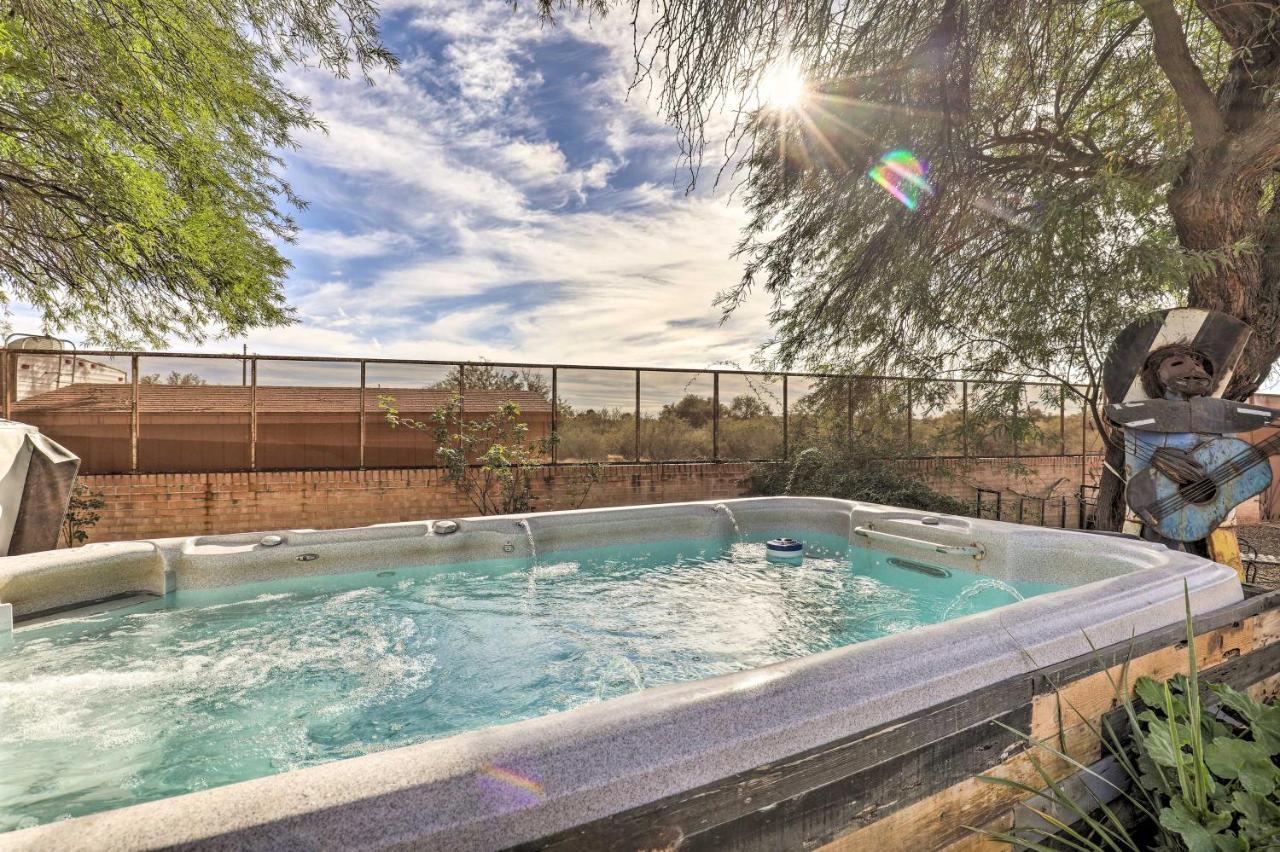 Pet-Friendly Tucson Casita Shared Hot Tub And Porch Villa Екстериор снимка