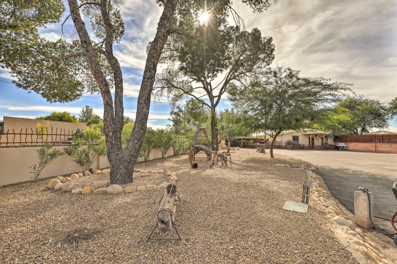 Pet-Friendly Tucson Casita Shared Hot Tub And Porch Villa Екстериор снимка